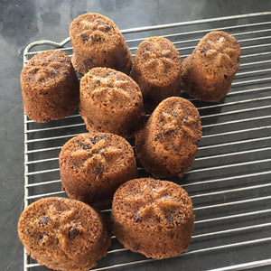 Carrot cake masquerading as muffins